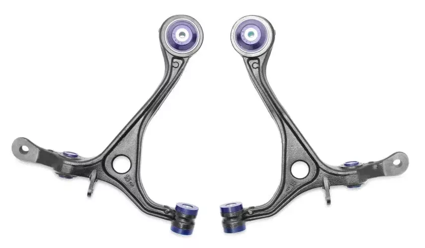 SuperPro Front Lower Control Arm Set w/ Bushings fits 2004-2008 Acura TSX / 2003-2005 Honda Accord DX / 2003-2007 Honda Accord EX / 2007 Honda Accord EX-L / 2005-2007 Honda Accord Hybrid