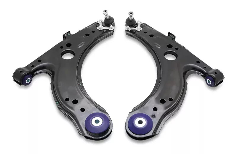 Superpro Front Lower Control Arm Set w/SuperPro Bushings fits 1998-2010 Volkswagen Beetle / 1999-2006 Volkswagen Golf (not R32) / 1999-2005 Volkswagen Jetta