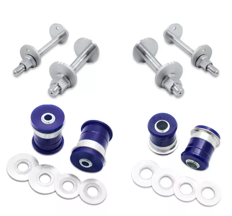 SuperPro Front Lower Inner Control Arm Offset Bushing and Camber Pin Set fits 2003-2009-2003-2009 Lexus Gx470 / Toyota 4Runner / 2003-2009 Toyota 4Runner Limited / 2003-2009 Toyota 4Runner SR5 / 2003-2009 Toyota 4Runner Sport