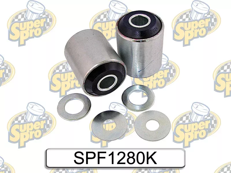 SuperPro Front Lower Inner Rear Bushing Kit fits 1994-1997 Ford Probe / 1994-1997 Ford Probe GT / 1997 Ford Probe GTS / 1994-1996 Ford Probe SE / 1992-1997 Mazda 626 DX / 1993-1997 Mazda 626 ES / 1994-1997 Mazda MX-6 / 1996 Mazda MX-6 M Edition