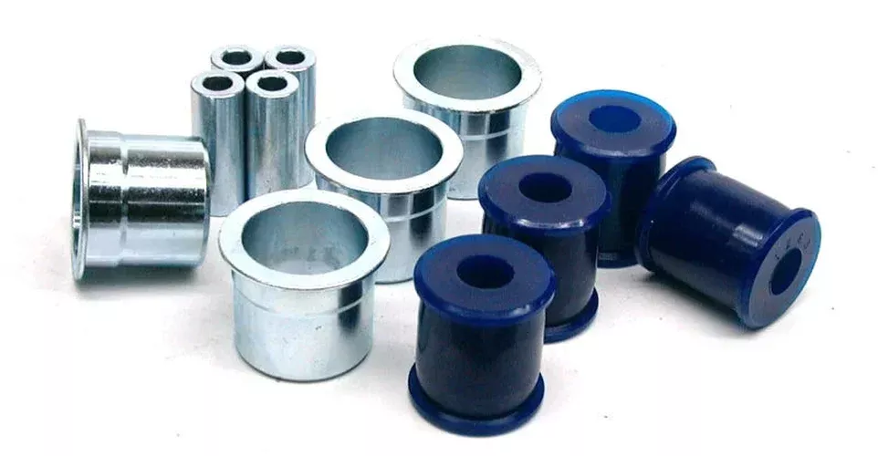 SuperPro Front Upper Control Arm Bushing Kit (w/ outer shells) fits 1984-2001 Jeep Cherokee / 1993-2004 Jeep Grand Cherokee Limited / 1997-2006 Jeep Wrangler