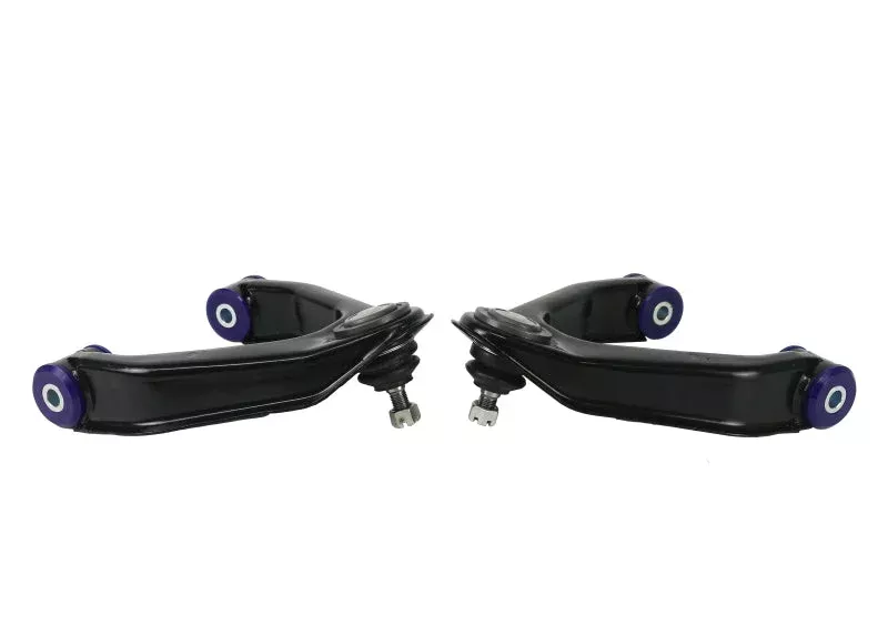 SuperPro Front Upper Control Arm Set fits 1998-2004 Nissan Frontier 2WD D22 / 1998-2004 Nissan Xterra