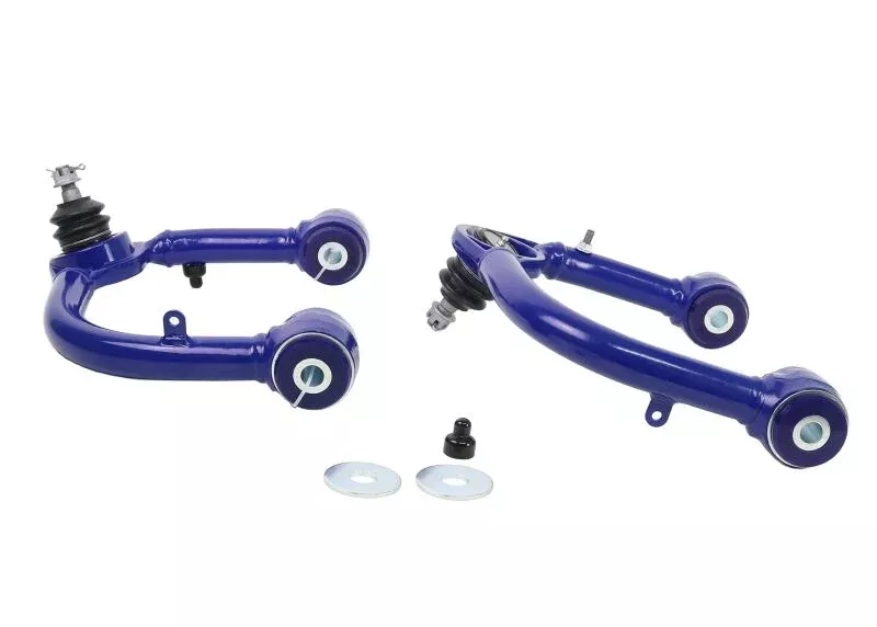 Superpro Land Front Upper Fixed Offset Control Arm Set fits 2008-2011, 2013-2021 Lexus Lx570 / 2008-2011, 2013-2021 Toyota Land Cruiser / 2020-2021 Toyota Land Cruiser Heritage Edition