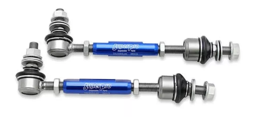SuperPro Rear Adjustable End Link Set – 10mm Studs fits 2003-2009 Lexus Gx470 / 2007-2009 Toyota FJ Cruiser / 2007 Toyota FJ Cruiser TRD Special Edition / 2008 Toyota FJ Cruiser Trail Teams Special Edition