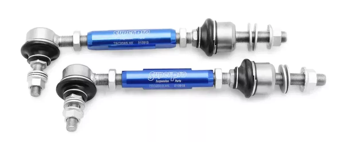 SuperPro Rear Adjustable End Link Set fits 2014-2017 Chevrolet SS BASE