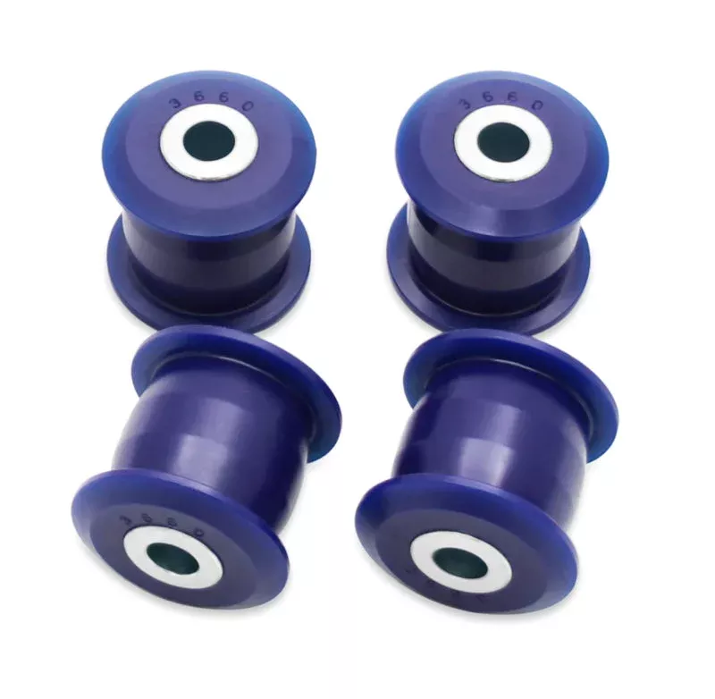 SuperPro Rear Upper Control Arm Bushing Set (4 pcs.) fits 2007-2023 Jeep Wrangler Rubicon / 2018 Jeep Wrangler JK