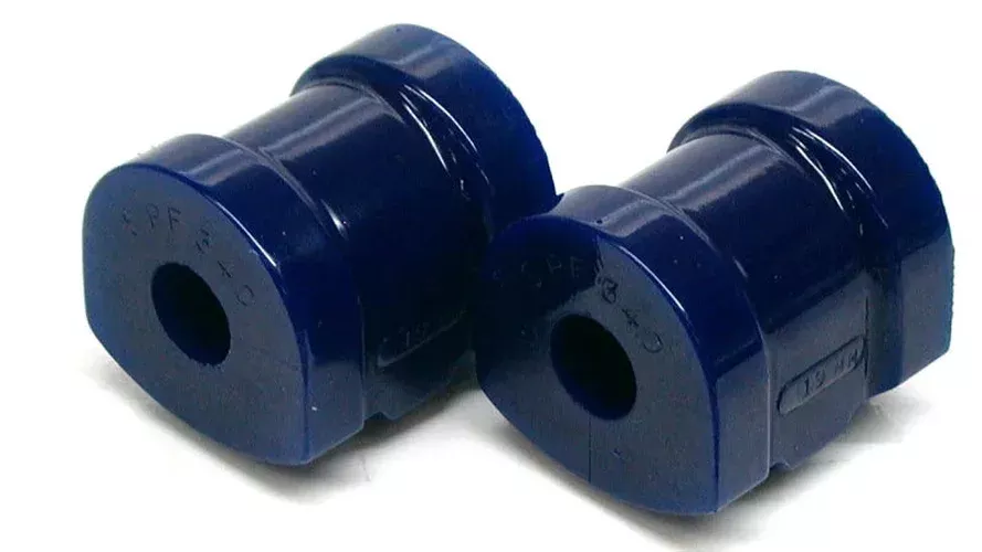 SuperPro SPF0340-22K Front 22mm Sway Bar Mount Bushing Set fits 2011 BMW 1 Series M / 2008-2013 BMW 128i, 135i / 2013 BMW 135is