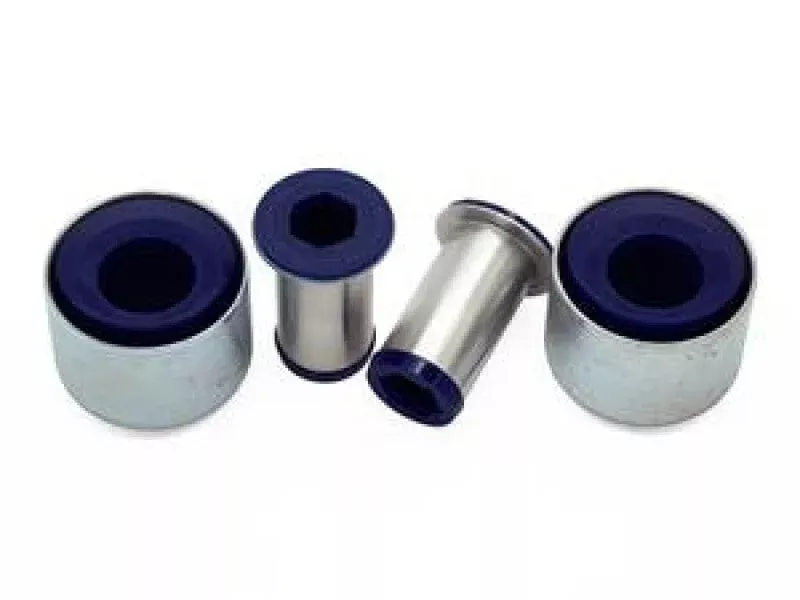 SuperPro SPF4476-80K Front Lower Inner Rearward Control Arm Bushing Kit Double Offset with Caster fits 2002-2015 Mini Cooper / 2002-2015 Mini Cooper BASE
