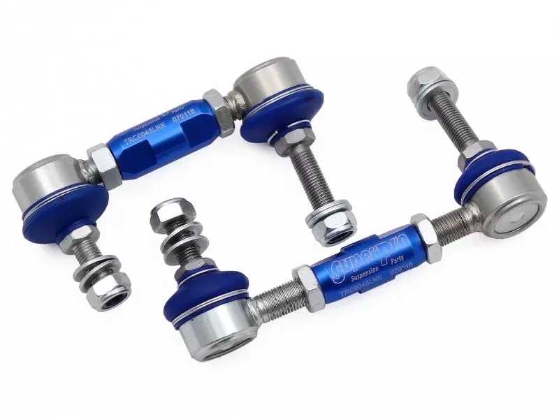 SuperPro TRC1045L Rear Adjustable End Link Set fits 2006-2016 Audi A3 BASE / 2006-2013 Audi A3 Quattro / 2010-2013 Audi A3 TDI / 2009-2017 Volkswagen CC