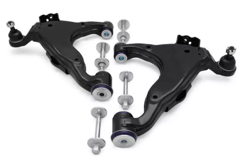 Superpro TRC493 KDSS Front Lower Control Arm Set – Camber Adjustable fits 2010-2023 Lexus Gx460 / 2010-2024 Toyota 4Runner