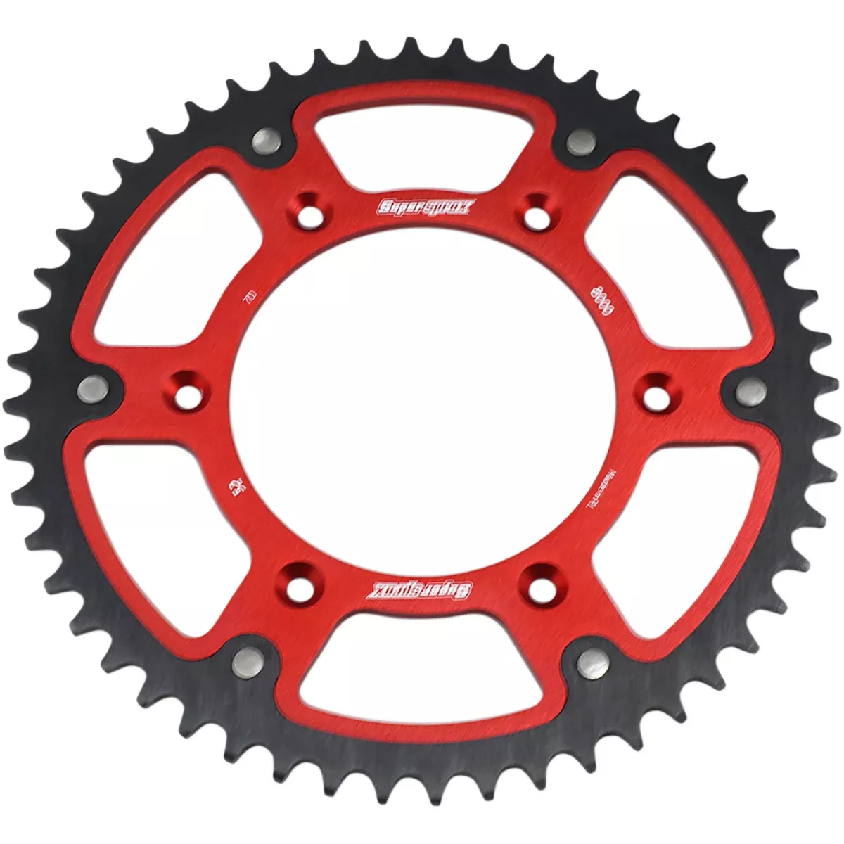 Supersprox Sprocket - RST-8000-52-RED Beta Dirt Bikes 2012-2018