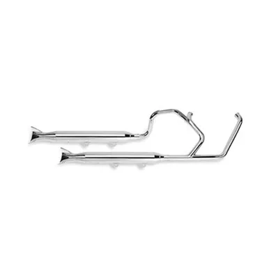 Supertrapp Internal Disc Exhaust System for 2:2 HD FLST/FXST 86-96 Chrome