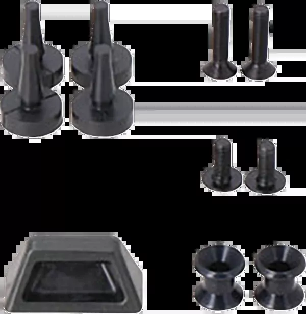 SW-Motech ADVENTURE-RACK Adapter Kit – Black