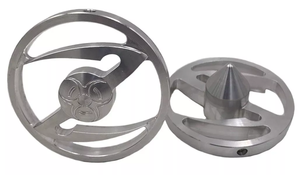 Tab Performance Aluminum 4.5" Zombie Ring w/ Cone Harley Exhaust Tip Baffle