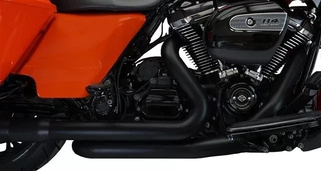 Tab Performance Black 2-n-2 Headpipe Fully Shielded Harley M8 Touring 17-Up