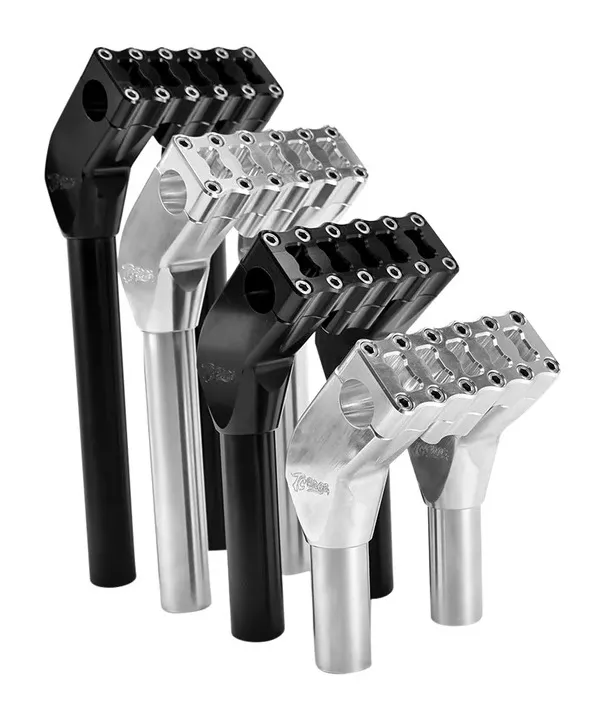 TC Bros Pro Series Modular Pull Back Risers For Harley