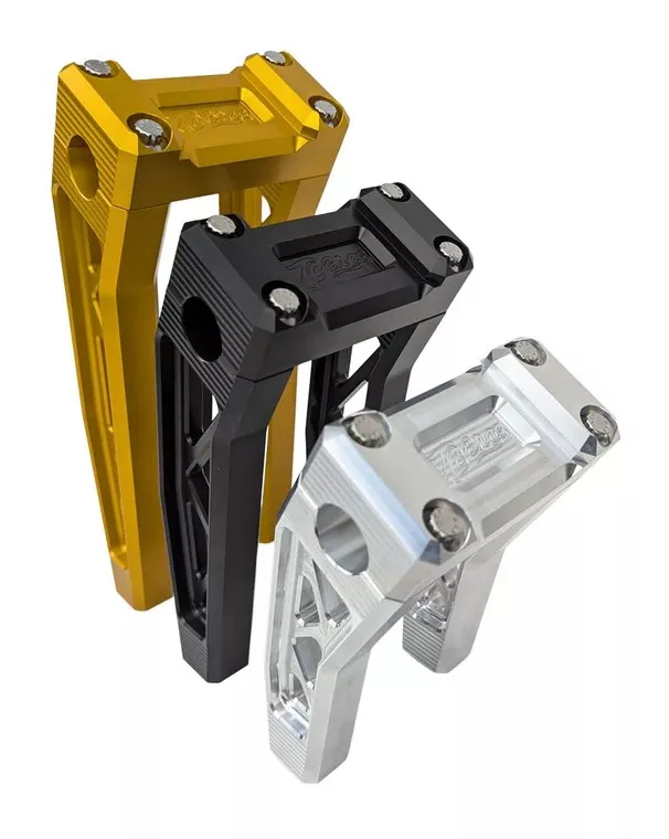 TC Bros Pro Series Pullback Truss Risers For Harley