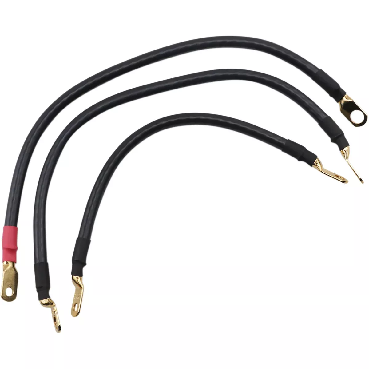 Terry Components Battery Cable Kit - 22030 For Harley Super / Sport / Disc / Low 1982-1988