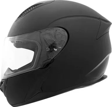 THH T810S Solid Flat Black Helmet
