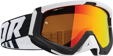 Thor Sniper Black White Goggles