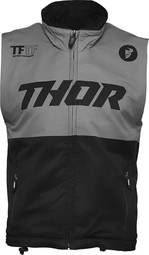 Thor Warmup Black Charcoal Vest