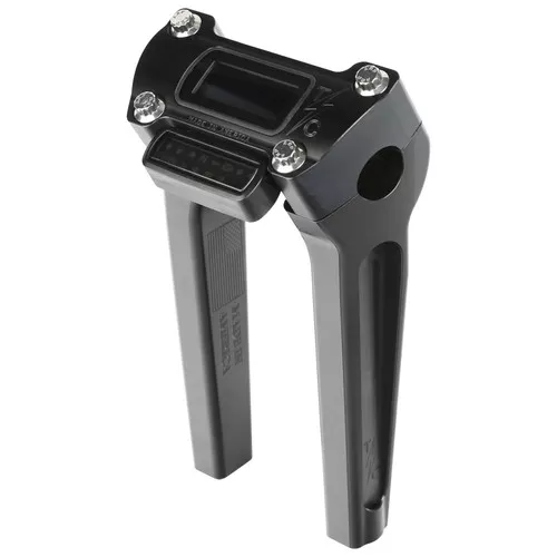 Thrashin Supply 8" Straight Handlebar Risers for 2018-2020 Harley Softail - Black
