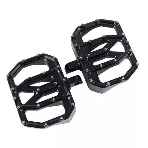 Thrashin Supply Aggressor Mini Floorboards for Harley - Black