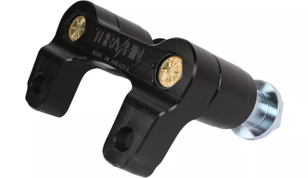 Thrashin Supply Black TSC-2207 Riser Adapter Kit Harley Road Glide 15-Up