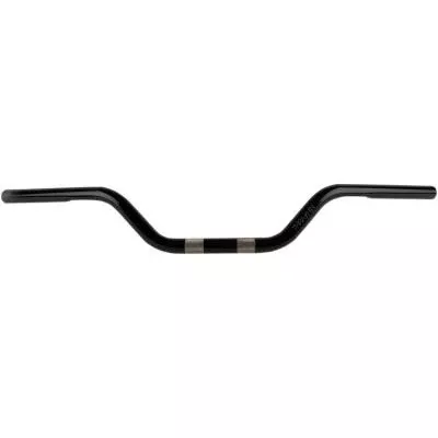 Thrashin Supply Co. 1″ Mid Bend Handlebar, Black – 0601-4144