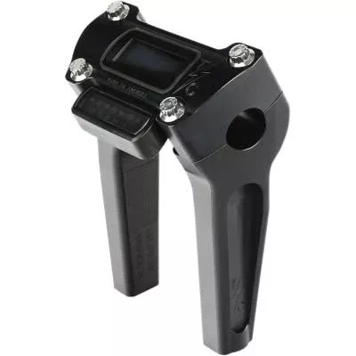 Thrashin Supply Co. 6″ Straight Riser Kit, Black – 0602-1052