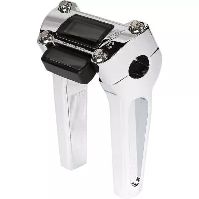 Thrashin Supply Co. 6" Straight Riser Kit, Chrome - 0602-1053