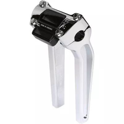 Thrashin Supply Co. 9.5″ Pullback Riser Kit, Chrome – 0602-1059
