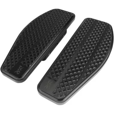 Thrashin Supply Co. Bagger Passenger Floorboards, Black – 1621-0846