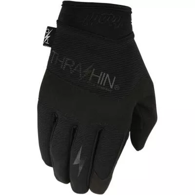 Thrashin Supply Co. Covert Gloves, Black – 3301-3507