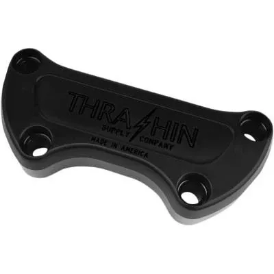 Thrashin Supply Co. Handlebar Clamp, Black Anodized – 0603-0797