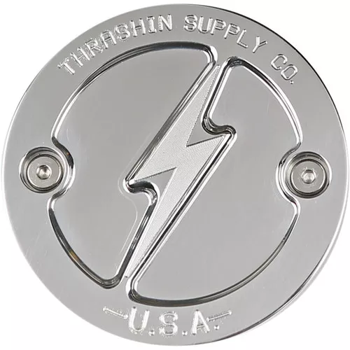 Thrashin Supply Dished Points Cover for 2017-2020 Harley M8 - Polished