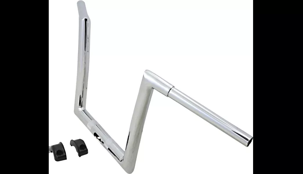 Todd's Cycle 10" Rise Chrome 1-1/4" Handlebars for Harley Road Glide FLTR 15-23
