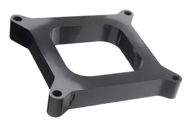 Trans-Dapt Performance 2180 Plastic Phenolic 4 Barrel Carb Spacer Open Plenum