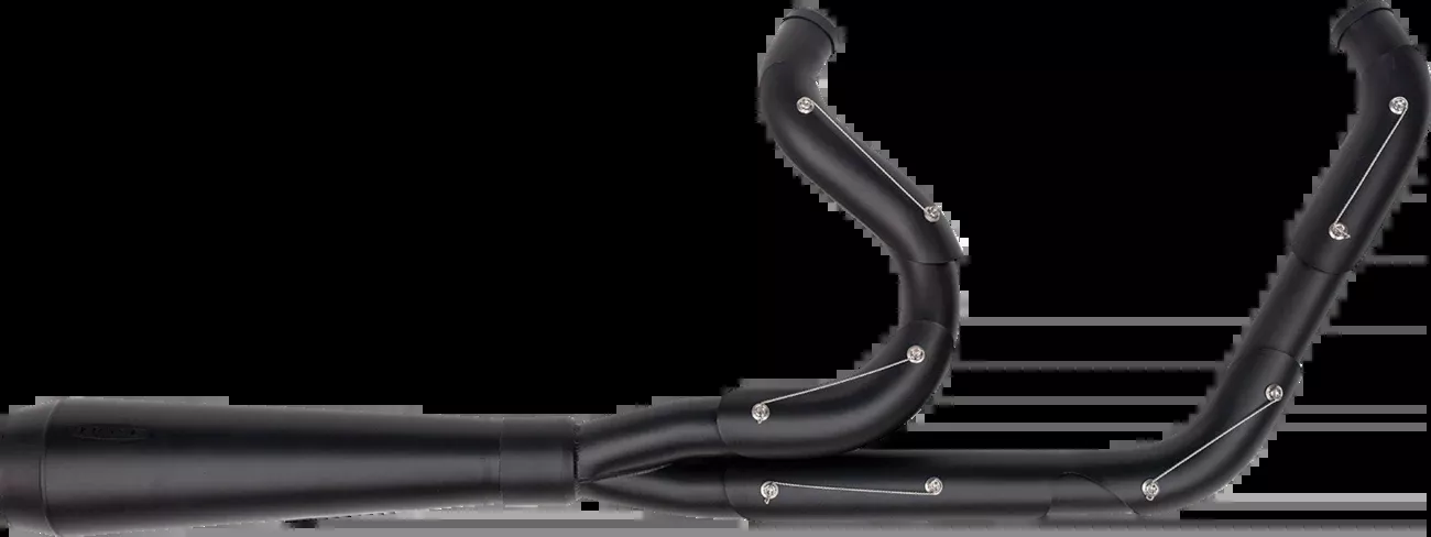Trask Assault 2-1 Black Exhaust System fits 2025 Harley Softail FLHC FXLRST