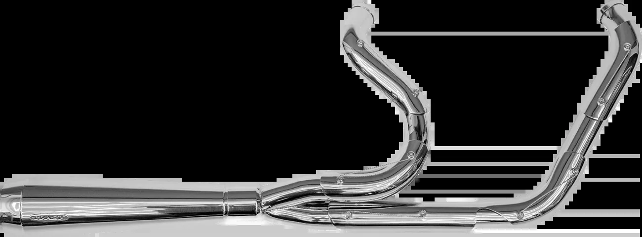Trask Assault 2-1 Polished Exhaust System for 2018-24 Harley Softail FLHC FXLRST