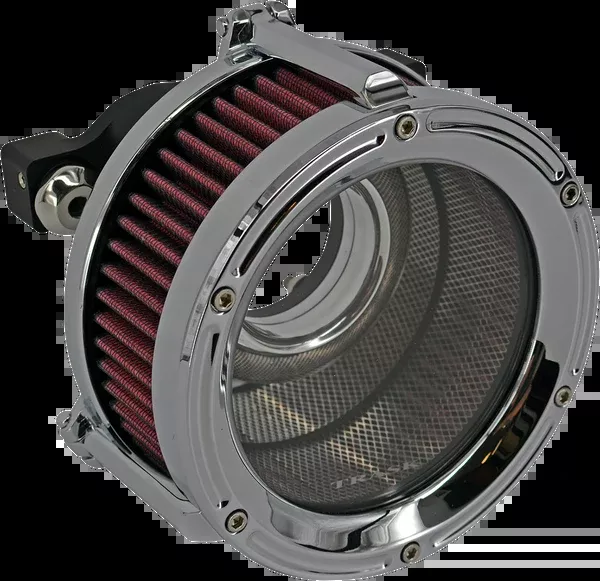Trask Assault Charge High-Flow Air Cleaner - Chrome
