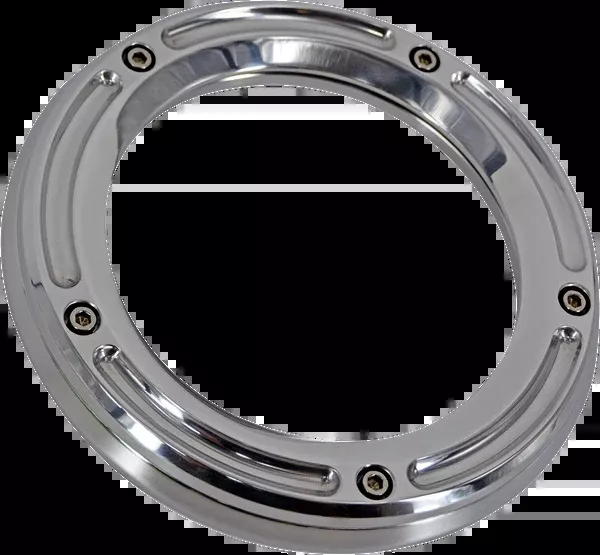 Trask Assault Derby Cover With Window – Chrome – Softail