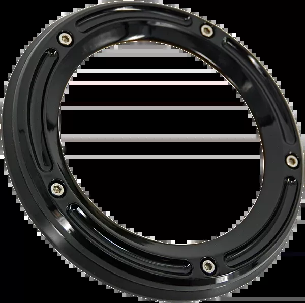 Trask Assault Derby Cover With Window – Gloss Black – Big Twin