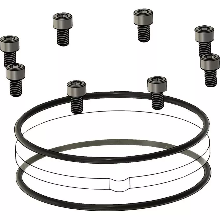 Trask Assault Series Cam Cover Repair Kit for Harley 2017-2024 M8 Models