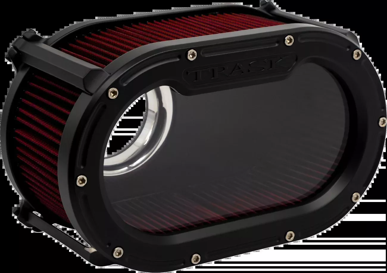 Trask Big Papi High-Flo Flat Black Air Filter for 2023-26 Harley Touring Softail