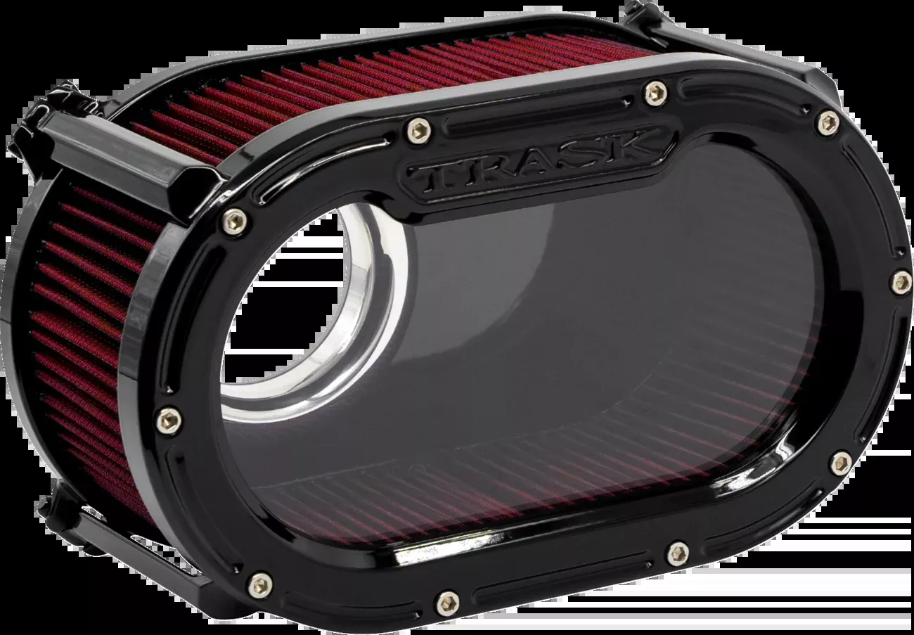 Trask Big Papi High-Flow Black Air Filter for 2023-2026 Harley Touring Softail
