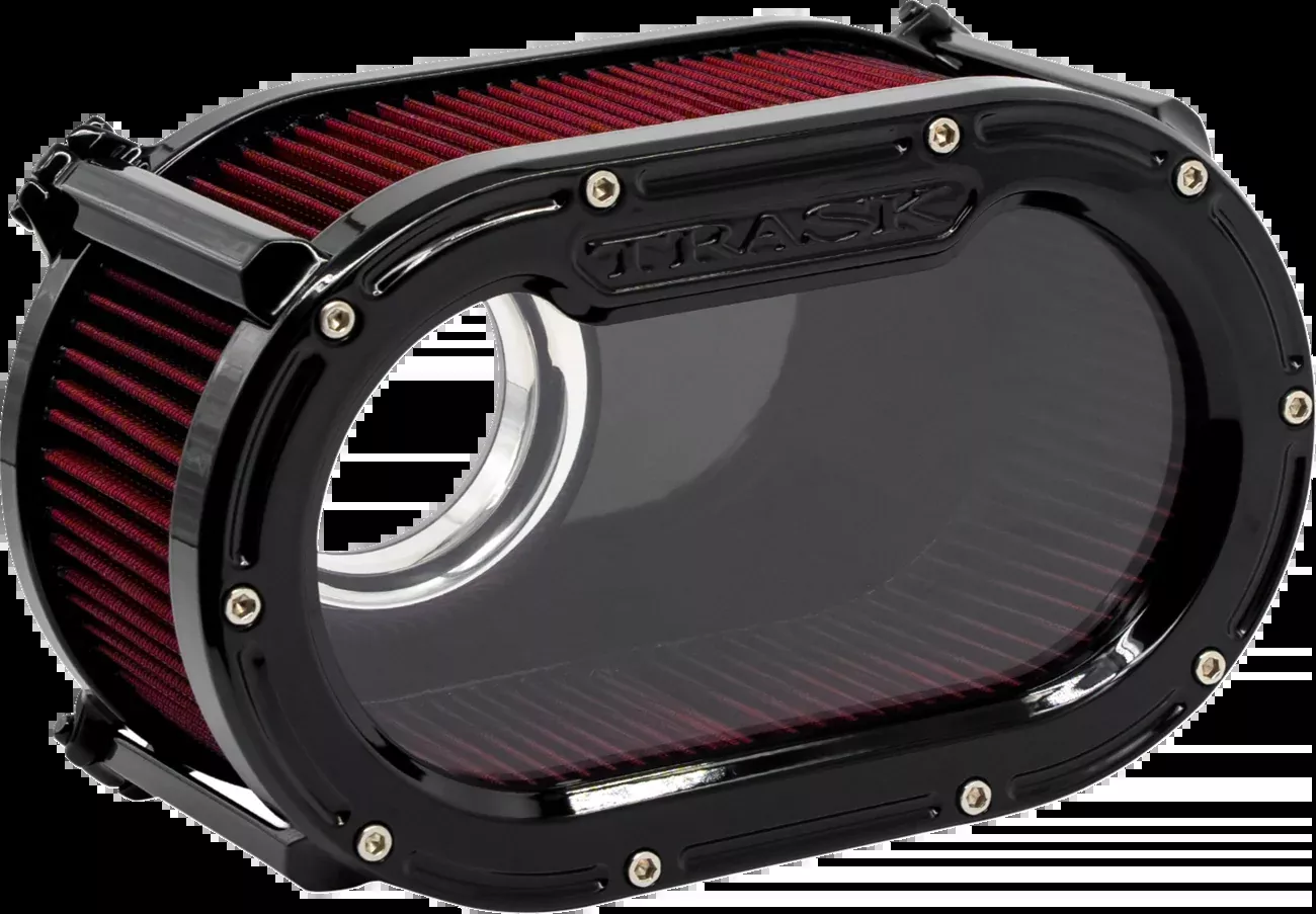 Trask Big Papi High-Flow Black Air Filter fits 2017-2025 Harley Touring Softail