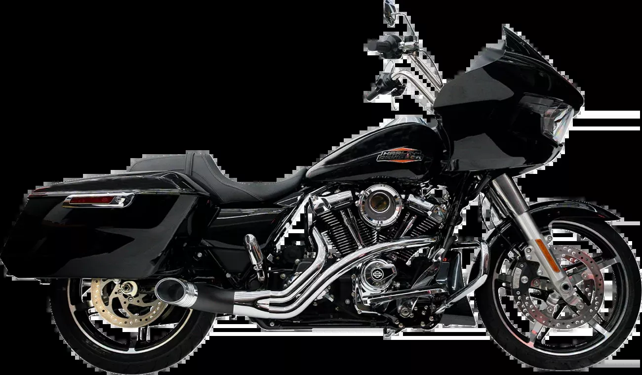 Trask Up Yours 2-1 Chrome Exhaust System fits 2017-2026 Harley Touring TM-5760CH