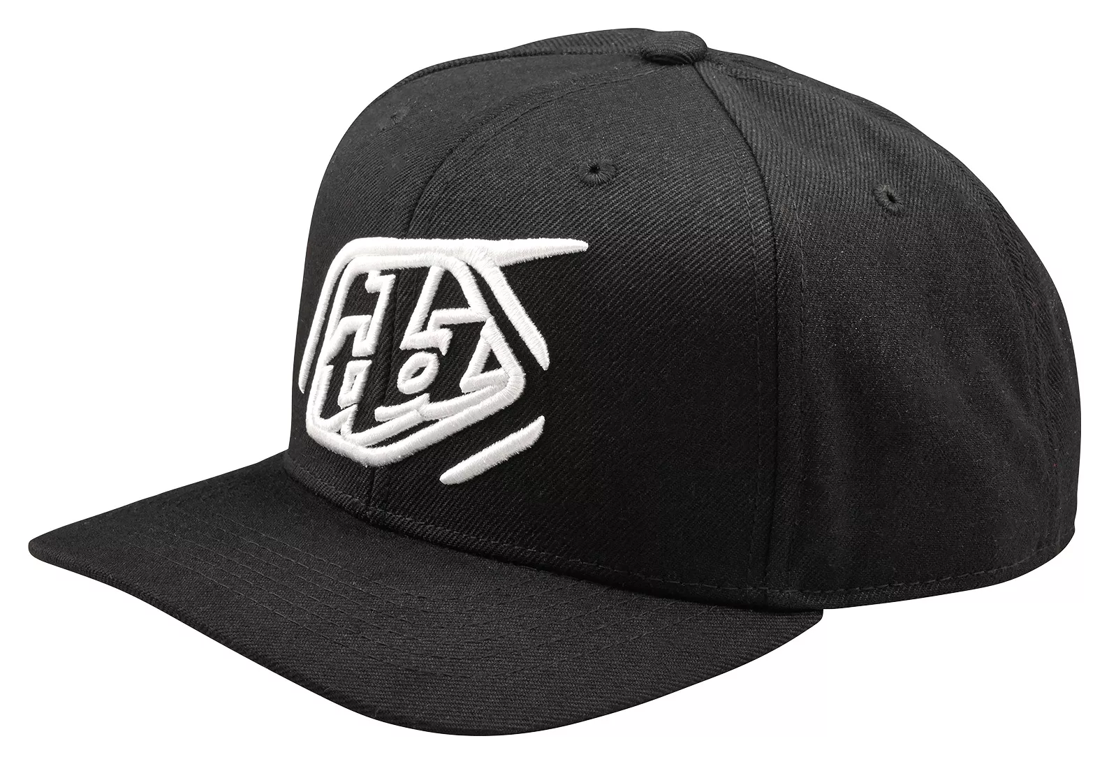 Troy Lee Badge Team Curved Snapback Hat
