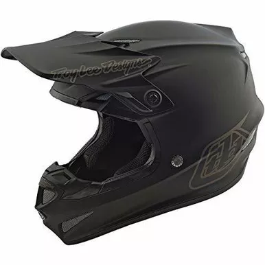 Troy Lee Designs SE4 POLYACRYLITE MIDNIGHT BLACK Helmet